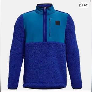 Under Armour Sherpa Blue Fleece Pullover